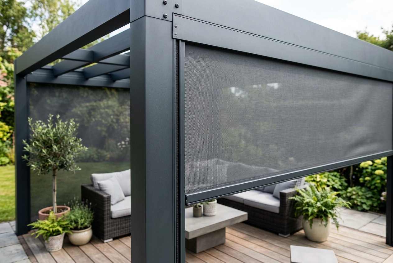Cortinas Zip Screen Motorizadas